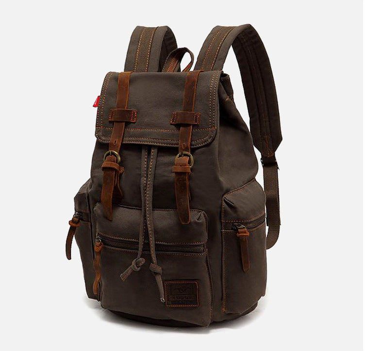 Sac à dos de randonnée vintage grande capacité