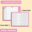 Premium Blue Index Cards - 8 Lines, 100 Count