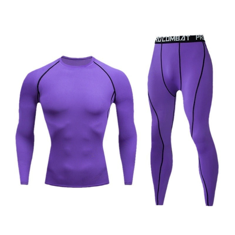 Men's Quick Drying PTZ Tight Pants Set