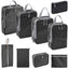 Ultimate Travel Organizer Bag Set - 8 Compressed Pieces - Korvel