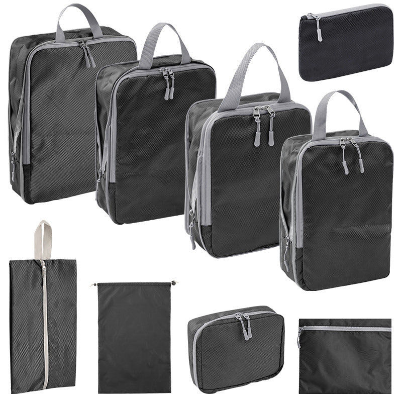 Ultimate Travel Organizer Bag Set - 8 Compressed Pieces - Korvel