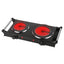 Placa Calentadora Portátil Doble de 1800W