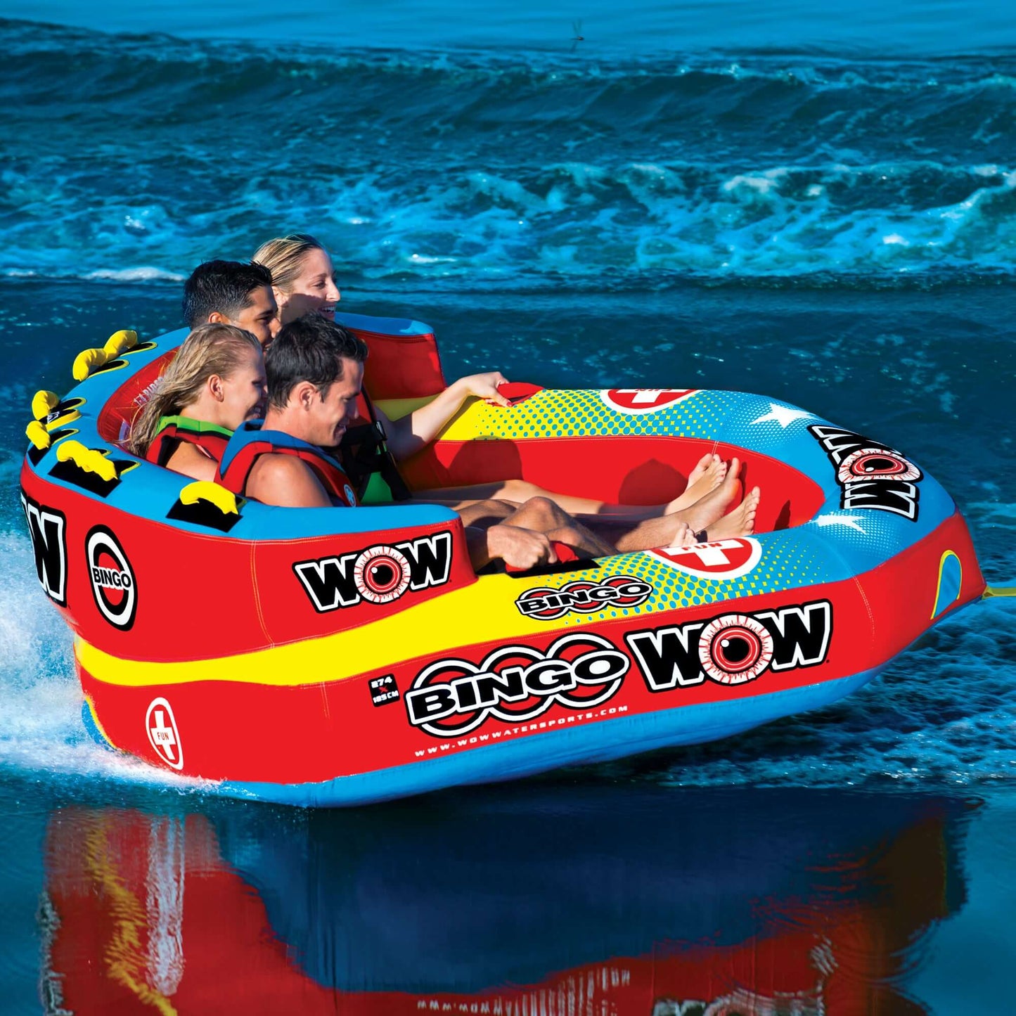 WOW Sports Bingo 4 Towable Tube