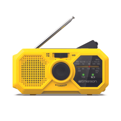 Emerson Emergency AM/FM Radio with Weather Band & Power Bank