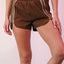 VERY J Striped Trim Detail Activewear Shorts