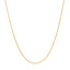 Chaîne à perles en or jaune 14k 1,0 mm
