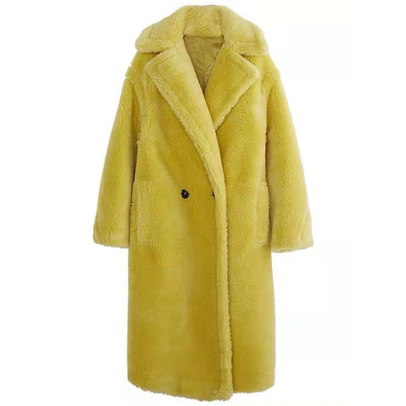 Manteau en fausse fourrure tendance pour un confort stylé