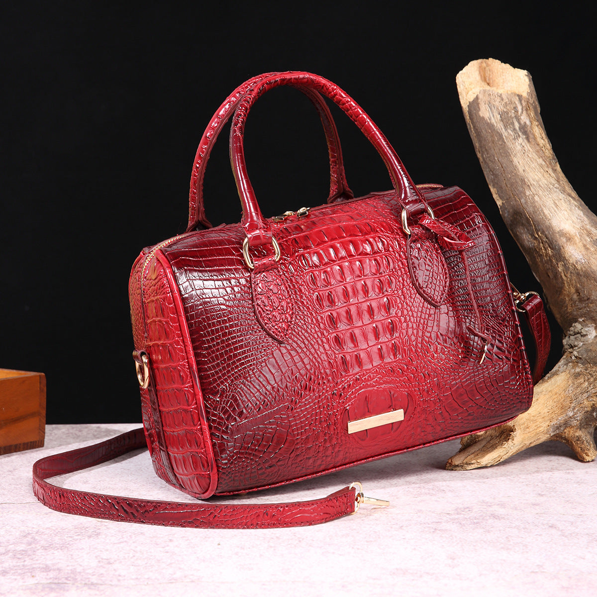 Elegant Retro Women's Crossbody Satchel Bag