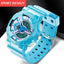 Montre de sport militaire unisexe LED numérique analogique