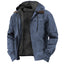 Multi-Color Digital Printing Hooded Jacket with Brown Lining
