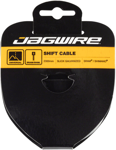 Jagwire Sport Shift Cable - 1.1 x 2300mm Galvanized Steel for SRAM/Shimano
