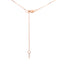 .73ct Sapphire Diamond Pendant in 10KT Rose Gold