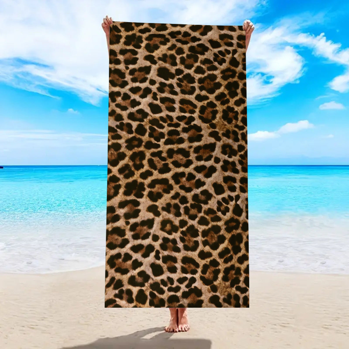 Quick-Drying Double-Sided Microfiber Beach Towel