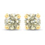 Pendientes de Diamante LB de 0.92 Quilates en Oro Amarillo de 14K