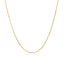 Collar de Cadena de Cable de Oro Amarillo de 10k - 1.1mm