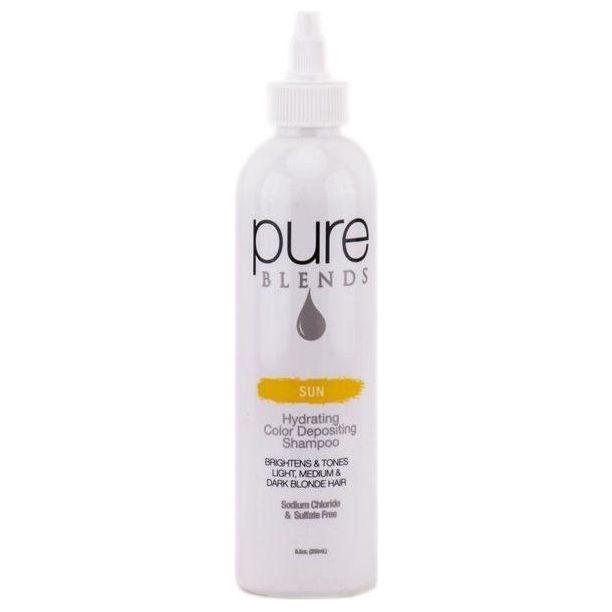 Champú Hidratante Depositor de Color Pure Blends - Sol 8.5 Oz