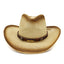 Western Spray Paint Straw Cowboy Hat