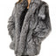 Stylish Fox-Fur Lapel Coat for Women