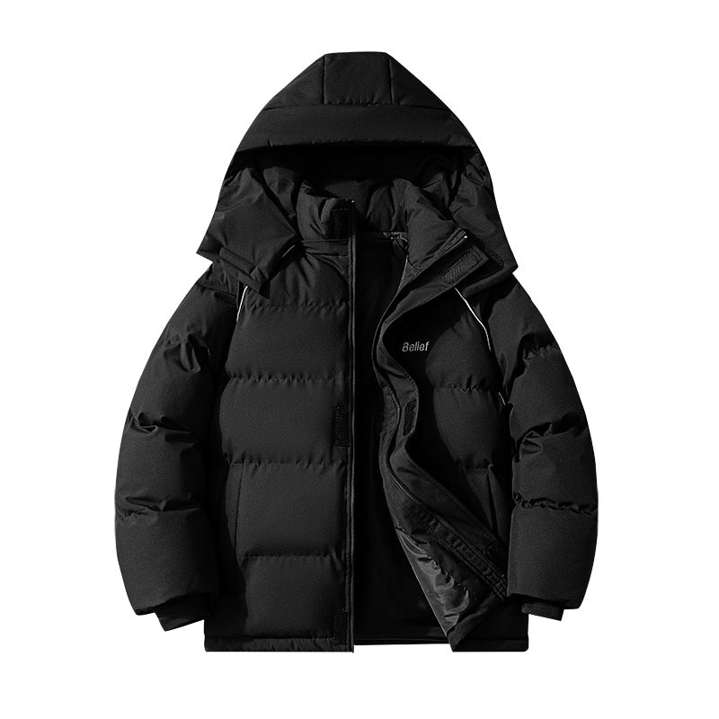 Chaqueta de Algodón Acolchada Impermeable de Dos Piezas Cálida
