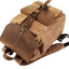 Mochila Casual de Cuero Crazy Horse Impermeable