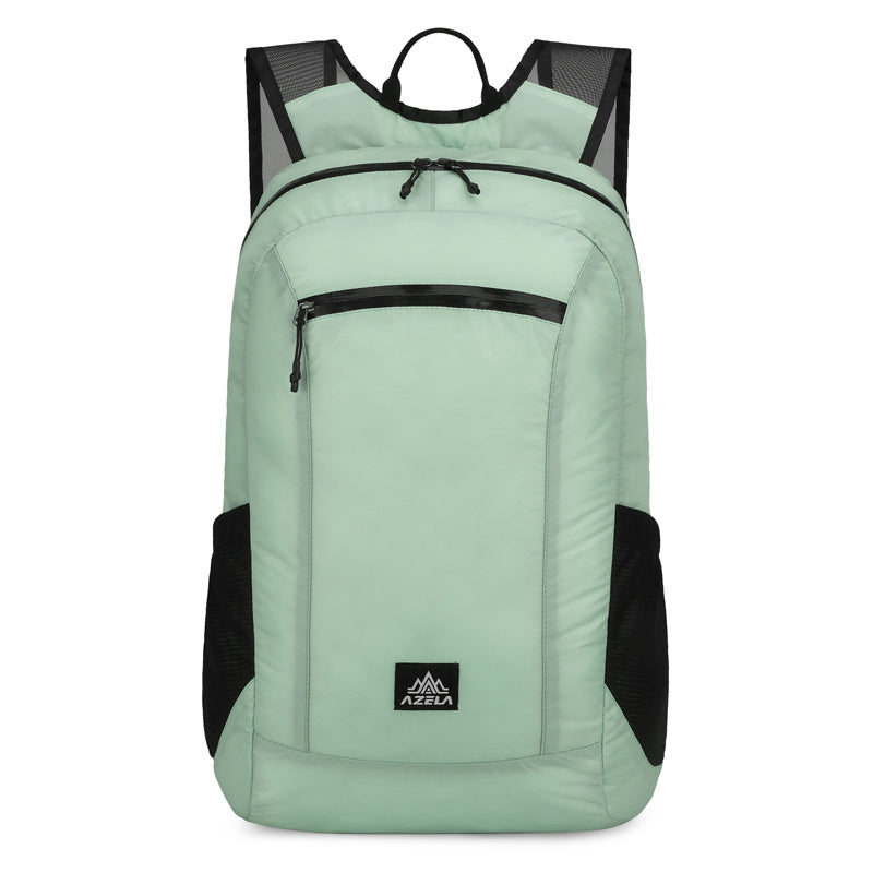 AZELA Lightweight Hiking Backpack, White Outdoor Travel Daypack With Multiple Pockets, Breathable Mesh Straps, Durable Casual Backpack For Men Women Camping Trekking - Korvel
