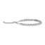 Pulsera de Tenis Ajustable Bolo de Oro Blanco de 14K con Diamantes