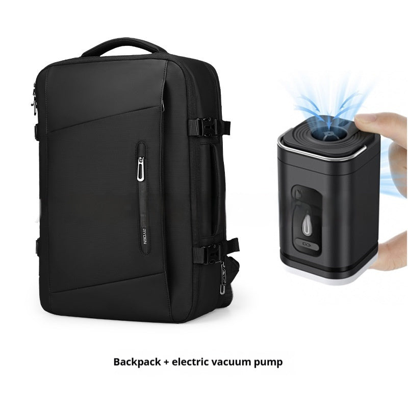 Elegant Vacuum Compression Laptop Backpack for Travel