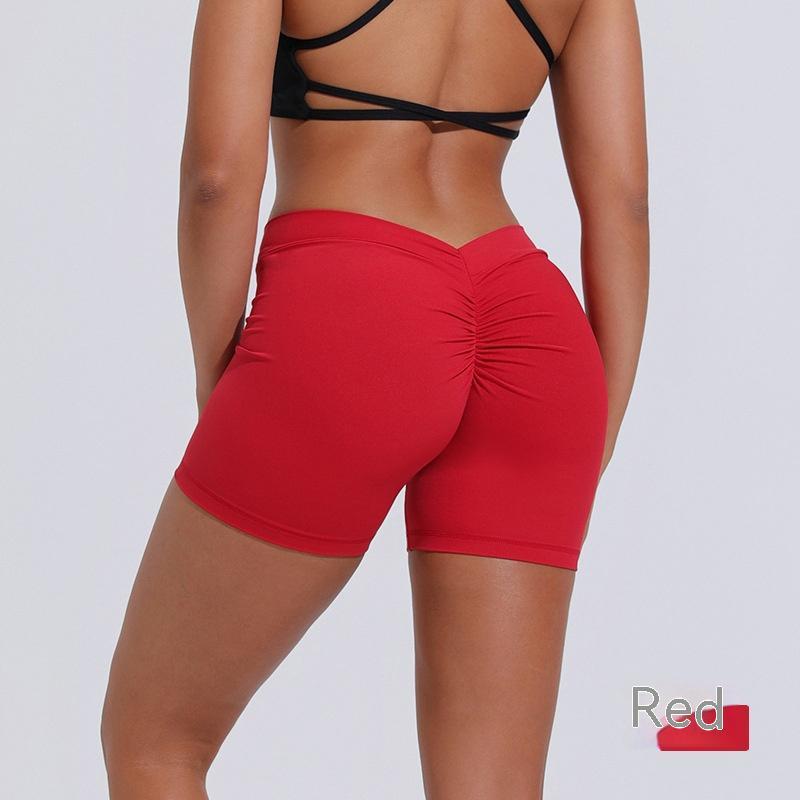 Women's Nylon Tight Shorts for Training and Running