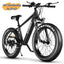Vélo de montagne électrique premium avec moteur de 1000W et pneus larges