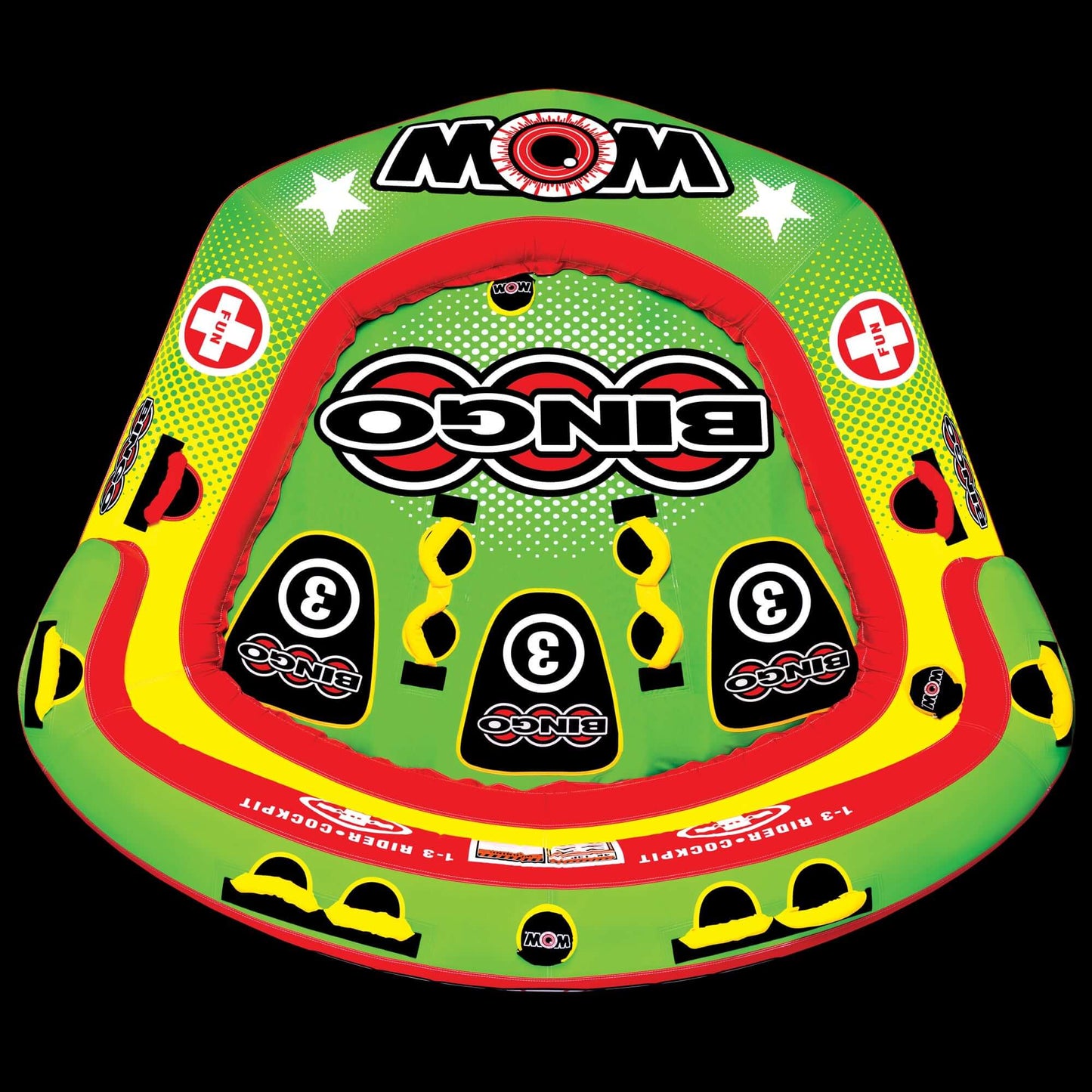 WOW Watersports Bingo Tubo de Agua Remolcable para 1-3 Personas