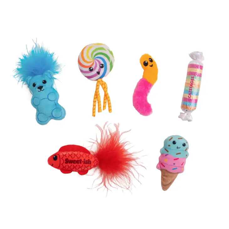 Juguetes Premium para Gatos Catstages con Plumas y Teasers