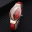 Montre de luxe élégante pour femmes avec bracelet en cuir