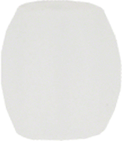 Jagwire Mini Tube Tops Frame Protectors - Translucent, Set of 6