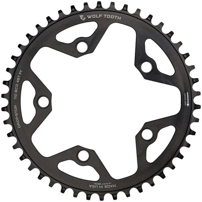 Wolf Tooth 110 BCD Cyclocross Road Chainring - 36t Black