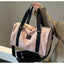 Sac à bandoulière en lambswool décontracté pour le voyage