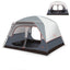Outdoor Tent Quick Build Glass Pole Waterproof Shading Large Space Rain Camping Travel Tent - Korvel