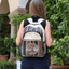 Sac à dos en coton et chanvre fait main de la collection Kathmandu