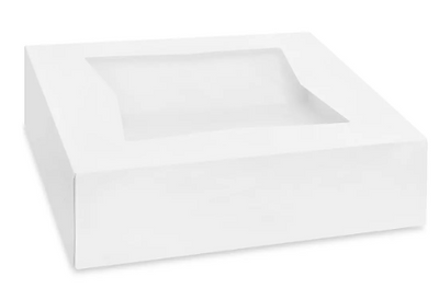 Window Pie Box - 9x9x2.5  6ct or 12ct - Korvel