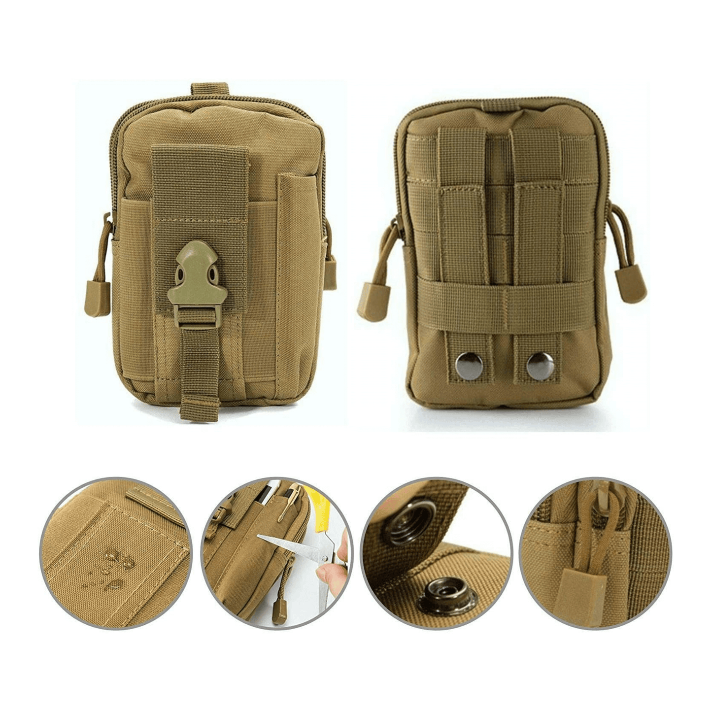 Tactical MOLLE Waist Bag for Outdoor Adventures