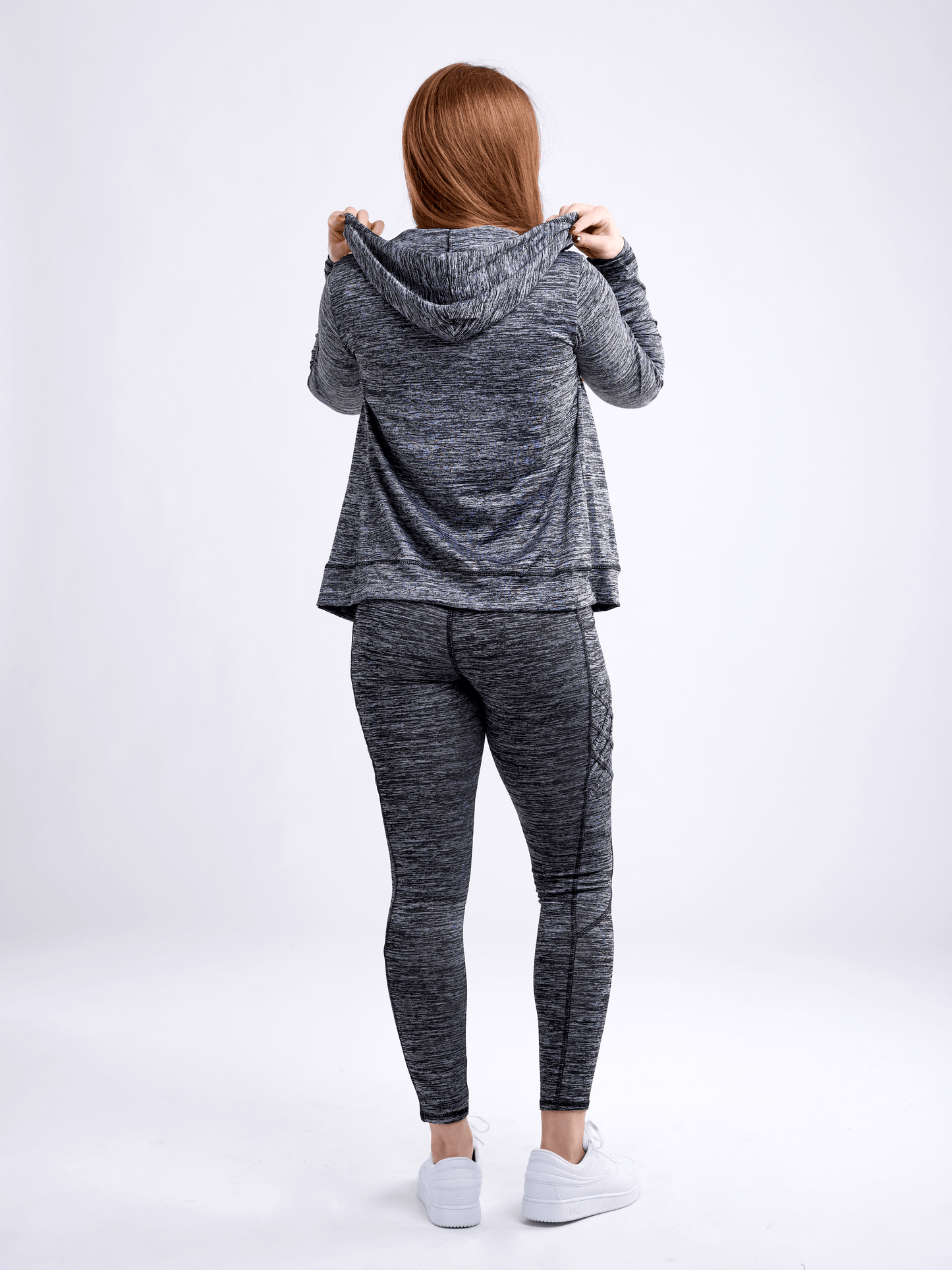 JupiterGear High-Waisted Criss-Cross Leggings with Pockets