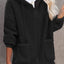 Cardigan ample imprimé sans bouton