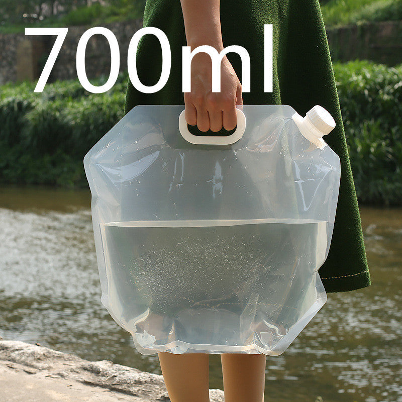 Sacs d'eau portables pliables pour aventures en plein air