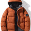 Veste matelassée à capuche pour hommes en grande taille pour un confort en extérieur