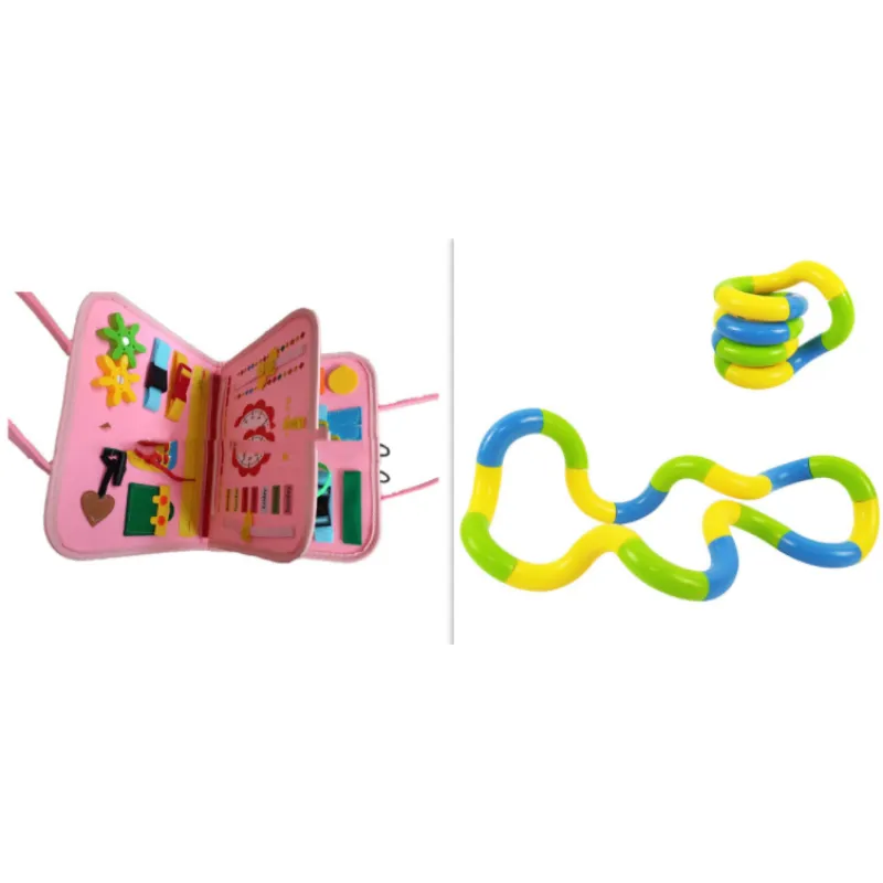 Montessori-Inspired Toddler Busy Board