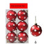 6cm Hand-Painted Christmas Ball Ornaments
