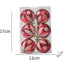 6cm Hand-Painted Christmas Ball Ornaments