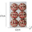 6cm Hand-Painted Christmas Ball Ornaments