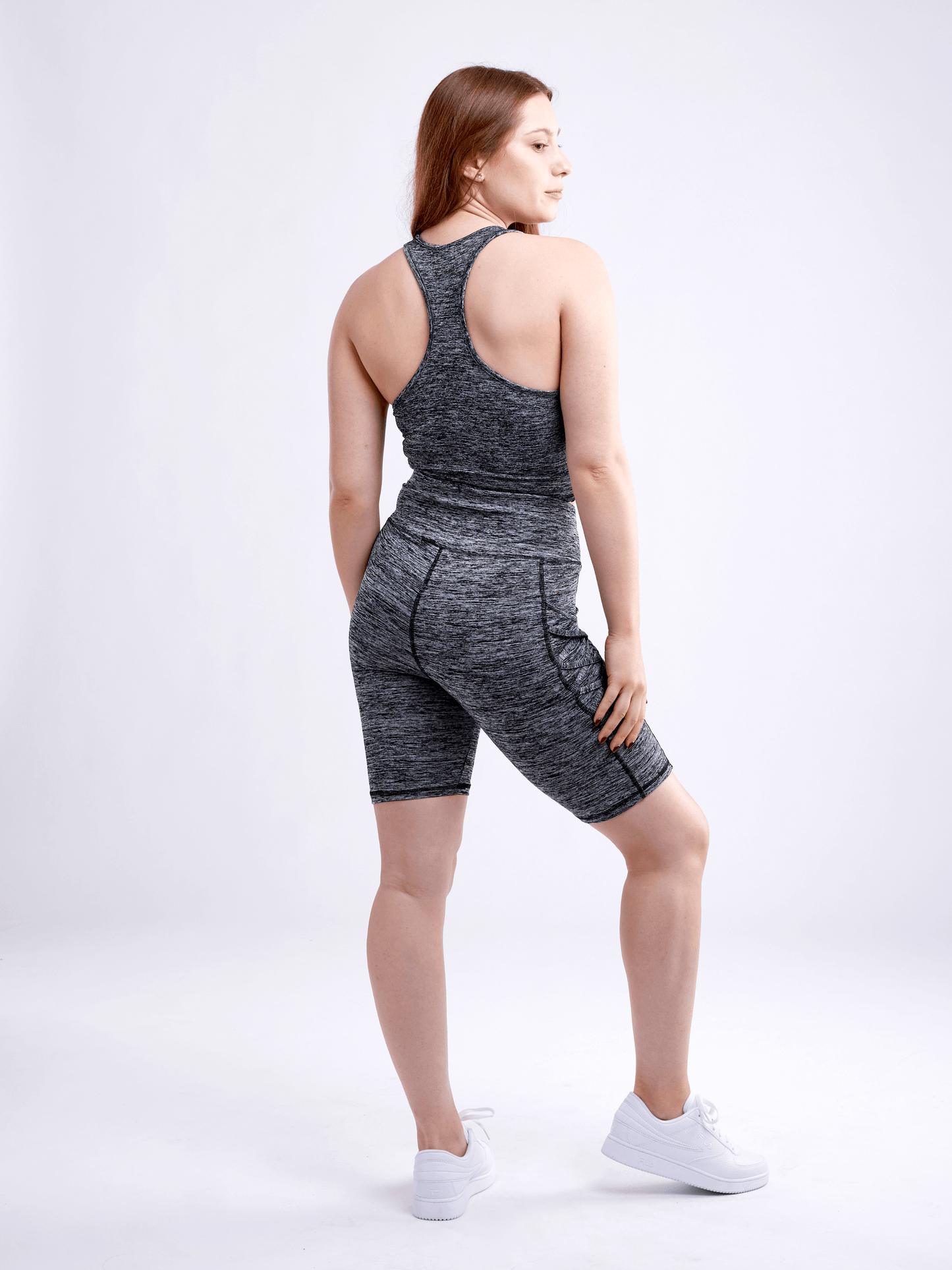 JupiterGear High-Waisted Workout Shorts with Pockets