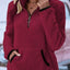 PlushZip Fleece: Cozy Full-Sleeve Plus Sweatshirt