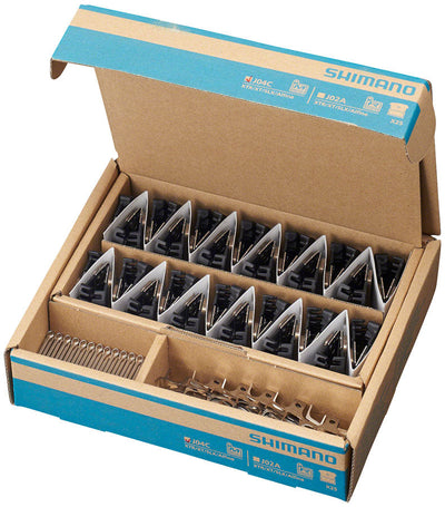 Shimano J04C-MF Disc Brake Pads - Metal Compound, 25 Pairs